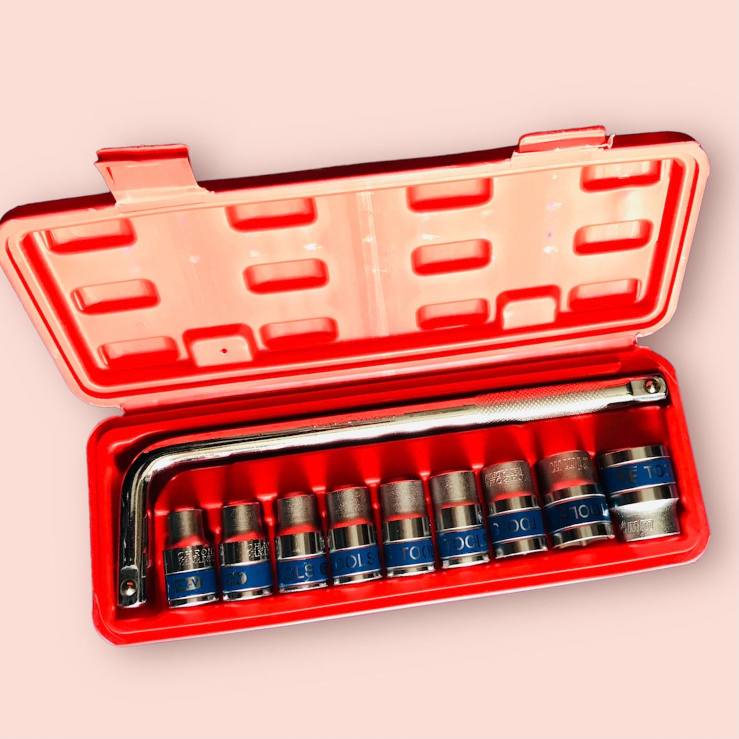 🔧 10-Piece Socket Set – Durable, Versatile & Built for Precision